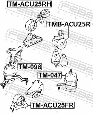 Febest TM-ACU25FR