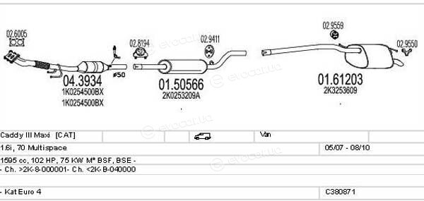 MTS C380871022987