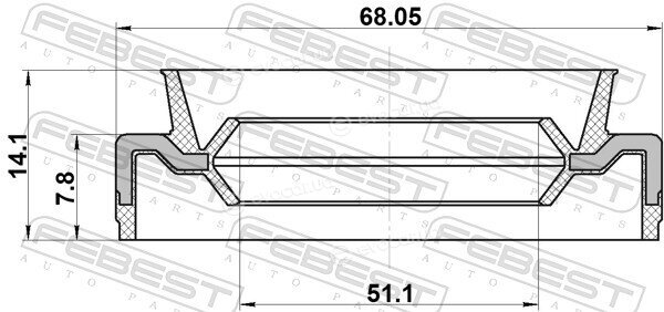 Febest 95EFS-53680814X