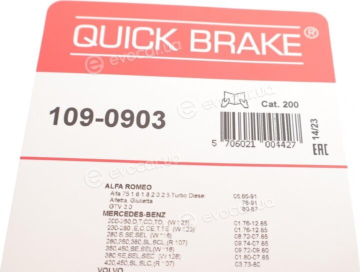 Kawe / Quick Brake 109-0903