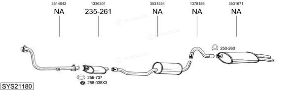 Bosal SYS21180