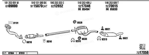 Walker / Fonos VW36137B