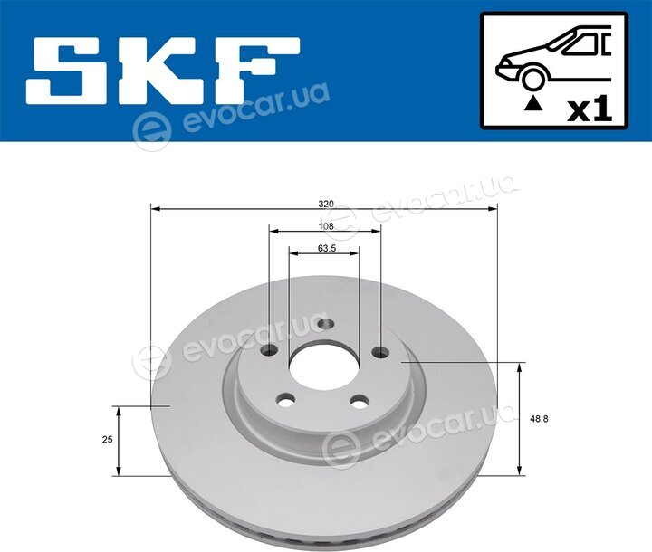 SKF VKBD 81277 V1