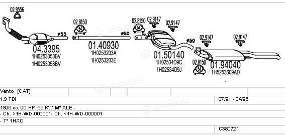 MTS C380721008194