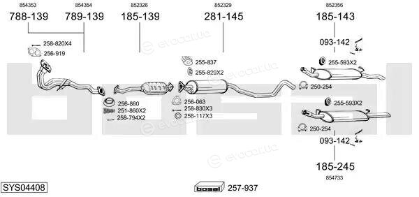 Bosal SYS04408