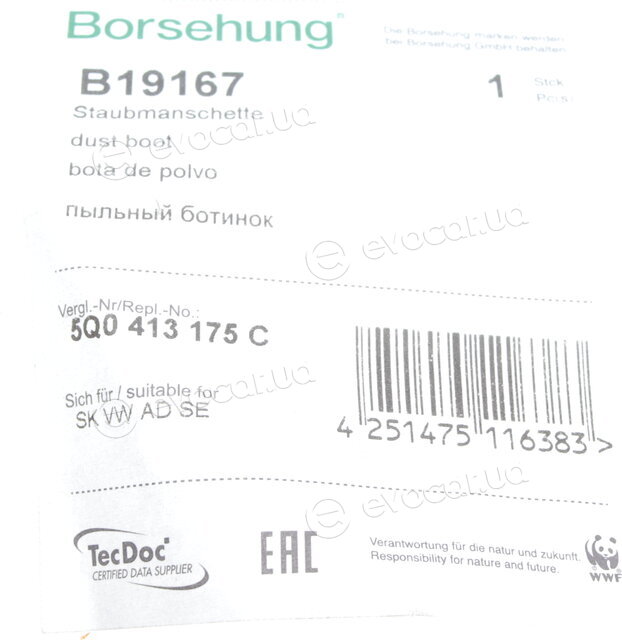 Borsehung B19167