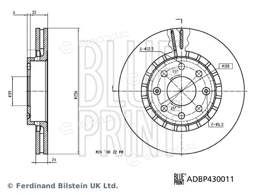 Blue Print ADBP430011