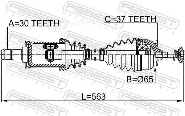 Febest 1914-F10LH
