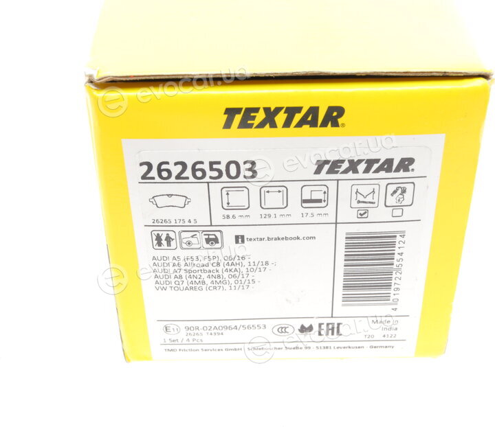 Textar 2626503