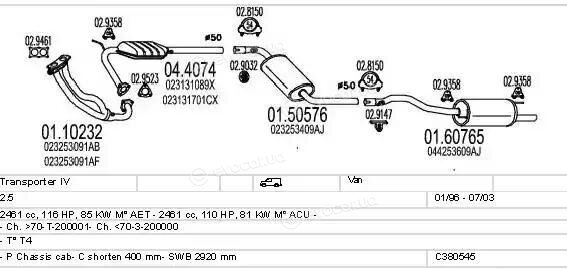 MTS C380545006439