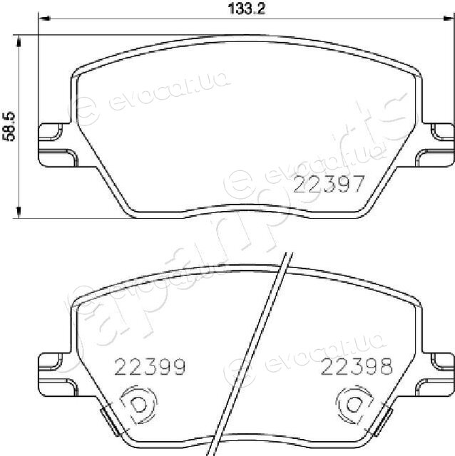 Japanparts PA-0230AF