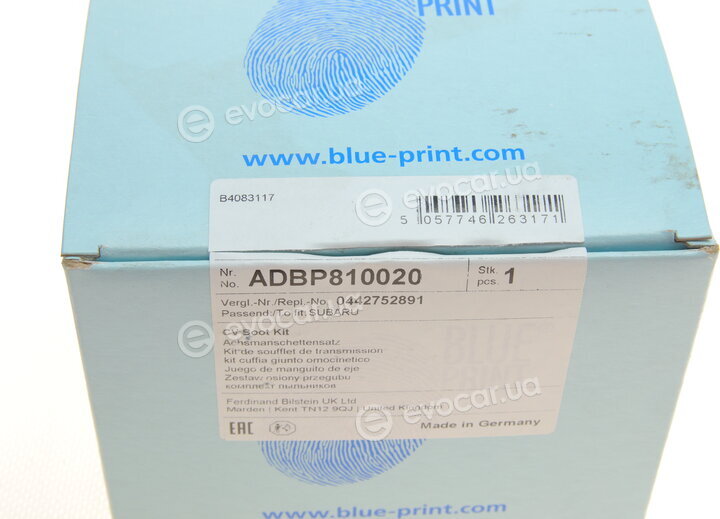 Blue Print ADBP810020