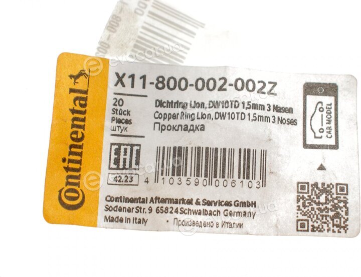 Continental X11-800-002-002Z