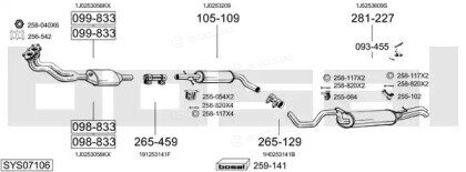 Bosal SYS07106