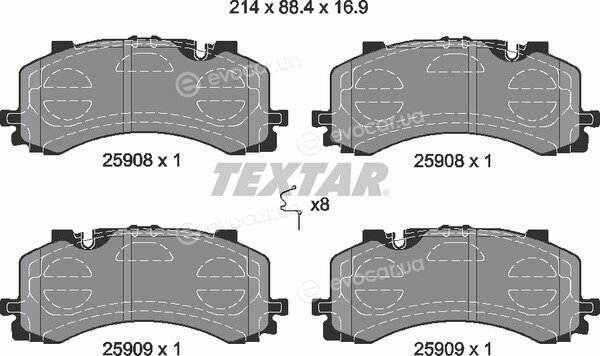 Textar 2590801