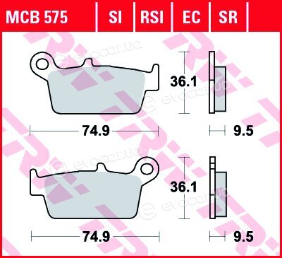 TRW MCB575SI