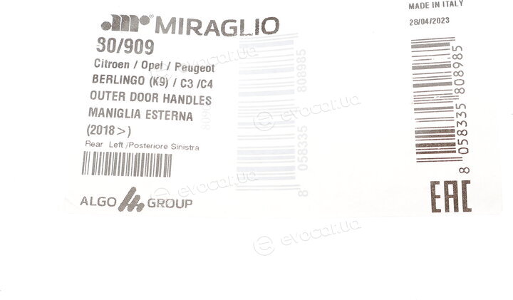 Miraglio 80/909