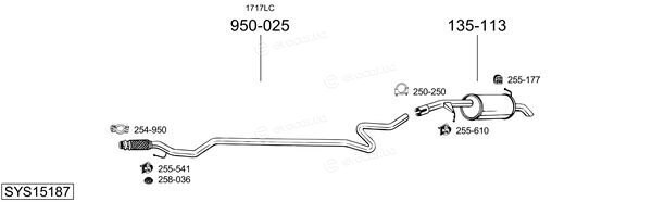 Bosal SYS15187