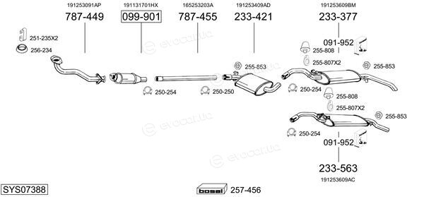 Bosal SYS07388