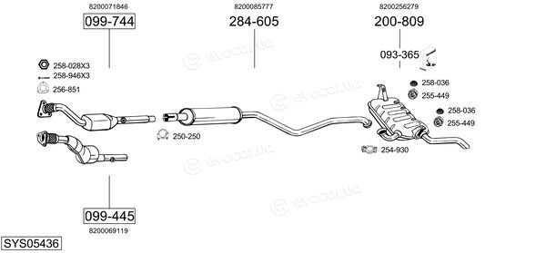 Bosal SYS05436