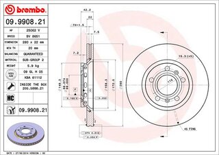 Brembo 09.9908.21