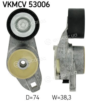 SKF VKMCV 53006