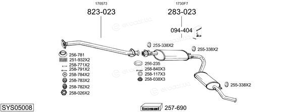 Bosal SYS05008