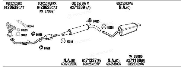 Walker / Fonos SET16524B