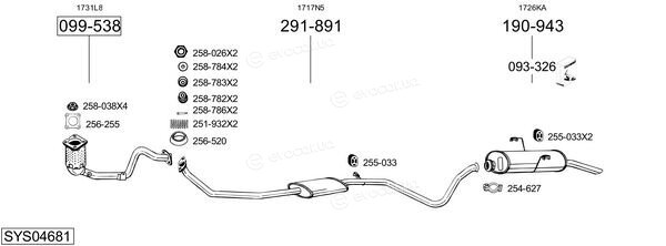 Bosal SYS04681