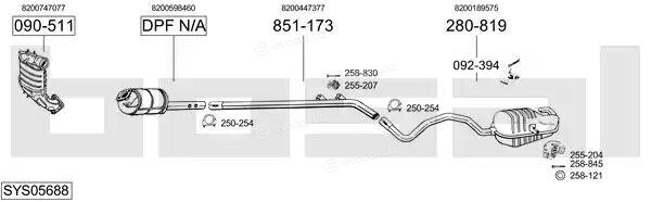 Bosal SYS05688