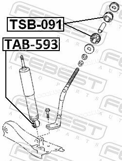 Febest TSB-091