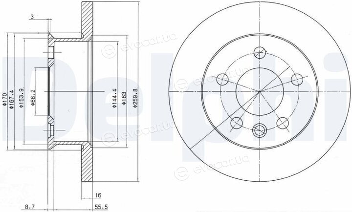 Delphi BG2716