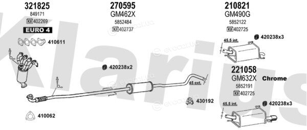 Klarius 392134E