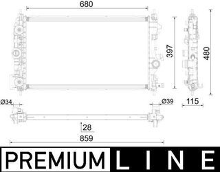 Mahle CR 2591 000P