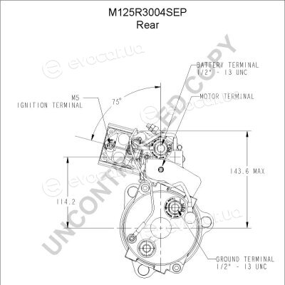 Prestolite M125R3004SEP