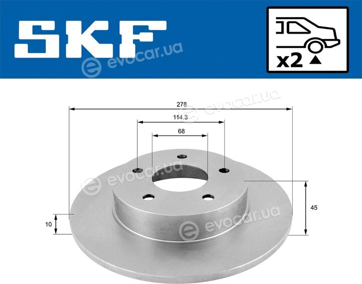 SKF VKBD 90800 S2