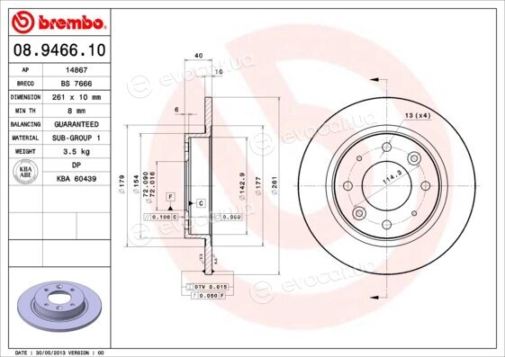Brembo 08.9466.10