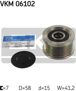 SKF VKM 06102