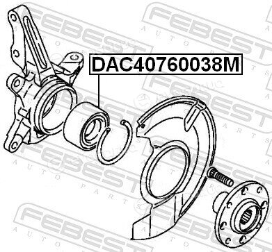 Febest DAC40760038M