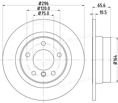 Hella Pagid 8DD 355 111-301