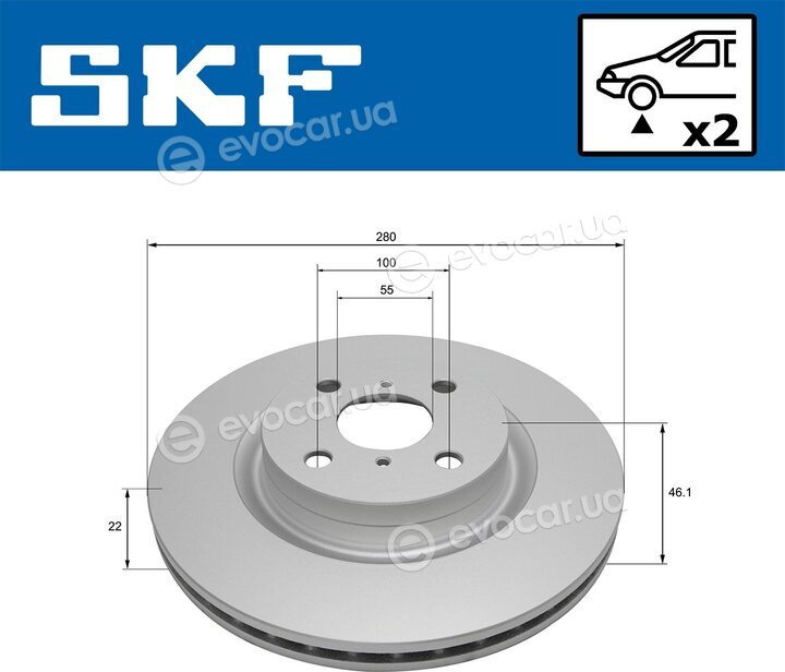 SKF VKBD 81308 V2