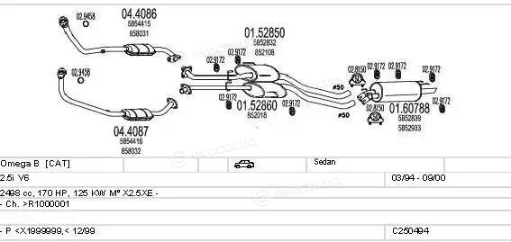 MTS C250494005692