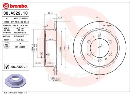 Brembo 08.A329.11