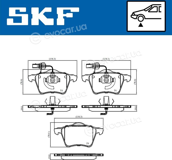 SKF VKBP 81036 E