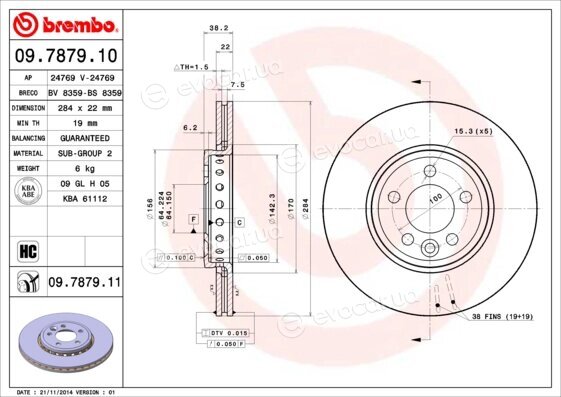 Brembo 09.7879.11