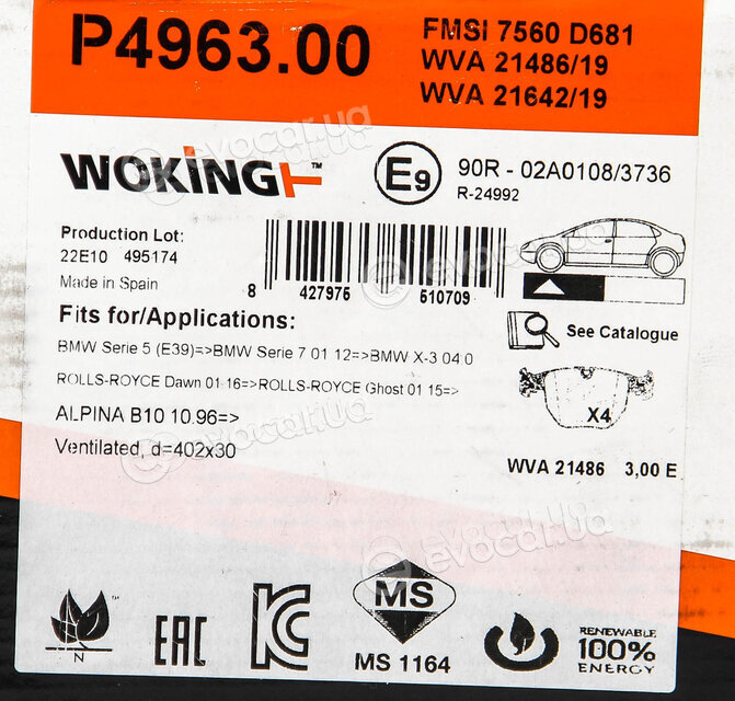 Woking P4963.00