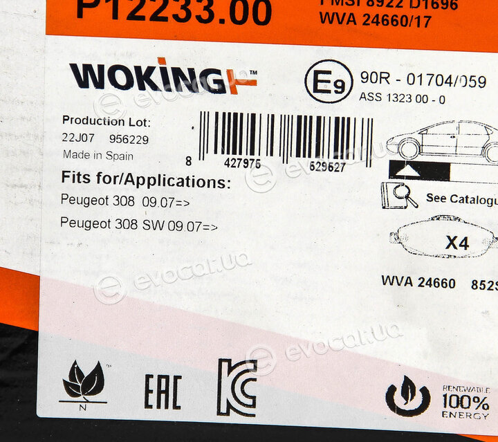 Woking P12233.00