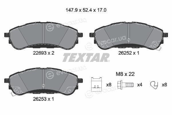 Textar 2269301