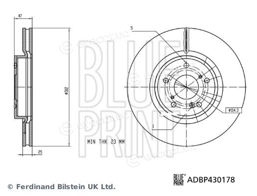 Blue Print ADBP430178