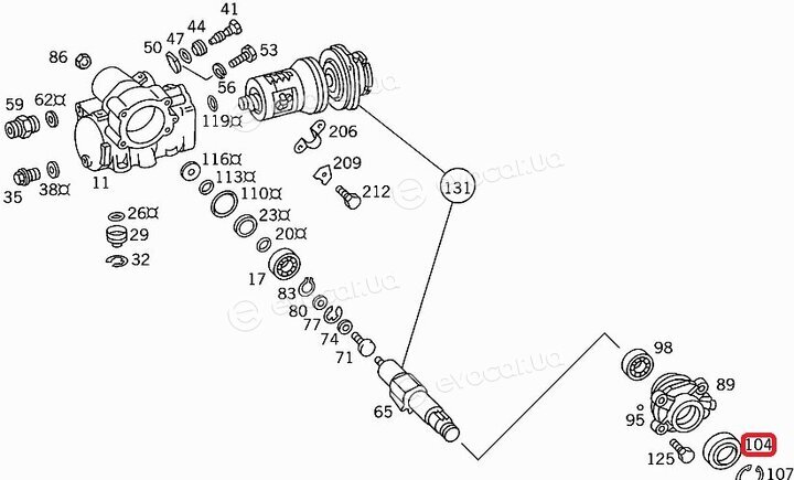 Mercedes-Benz A0169971347